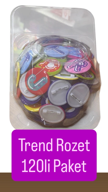 ÇANTA ROZETİ TREND MODELLER/ 120Lİ PAKET